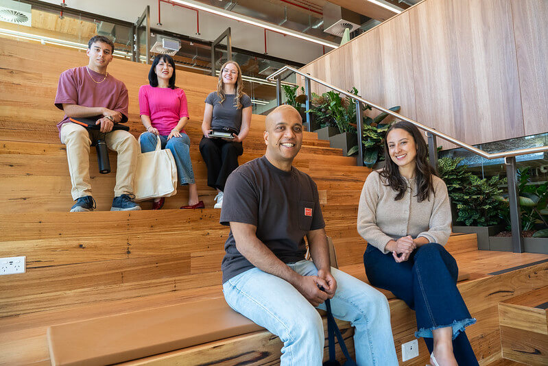 CIT Woden students at the new campus