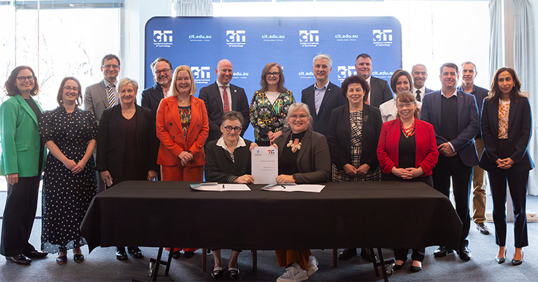 CIT and UC signing MoU