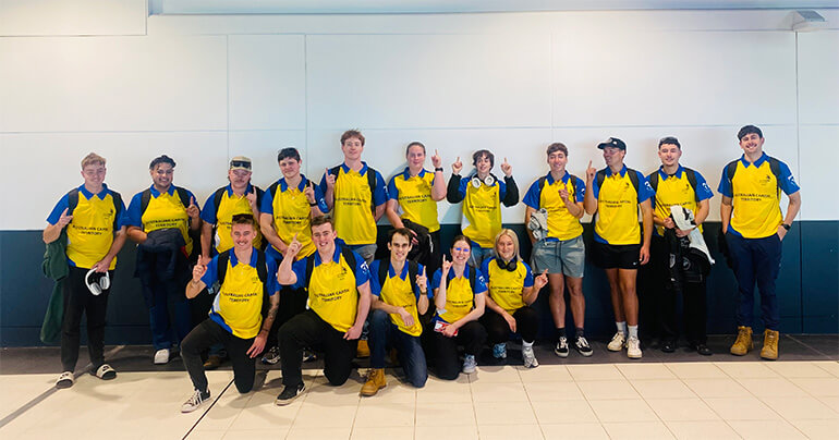 CIT students at the 2025 WorldSkills Australia National Championships
